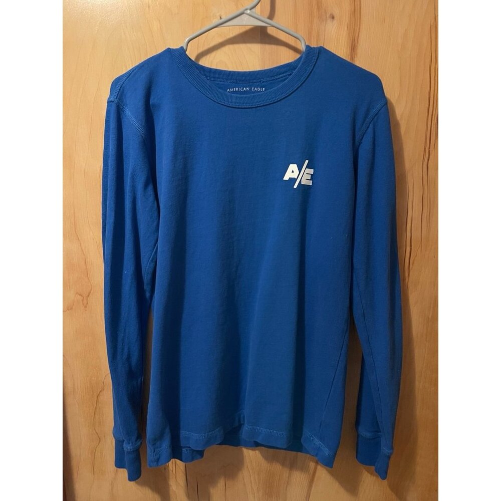 American Eagle Long Sleeve t-shirt - XS - Bright Blue